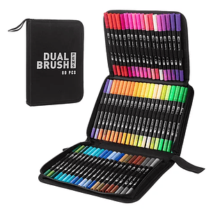 DUAL BRUSH 60PCS