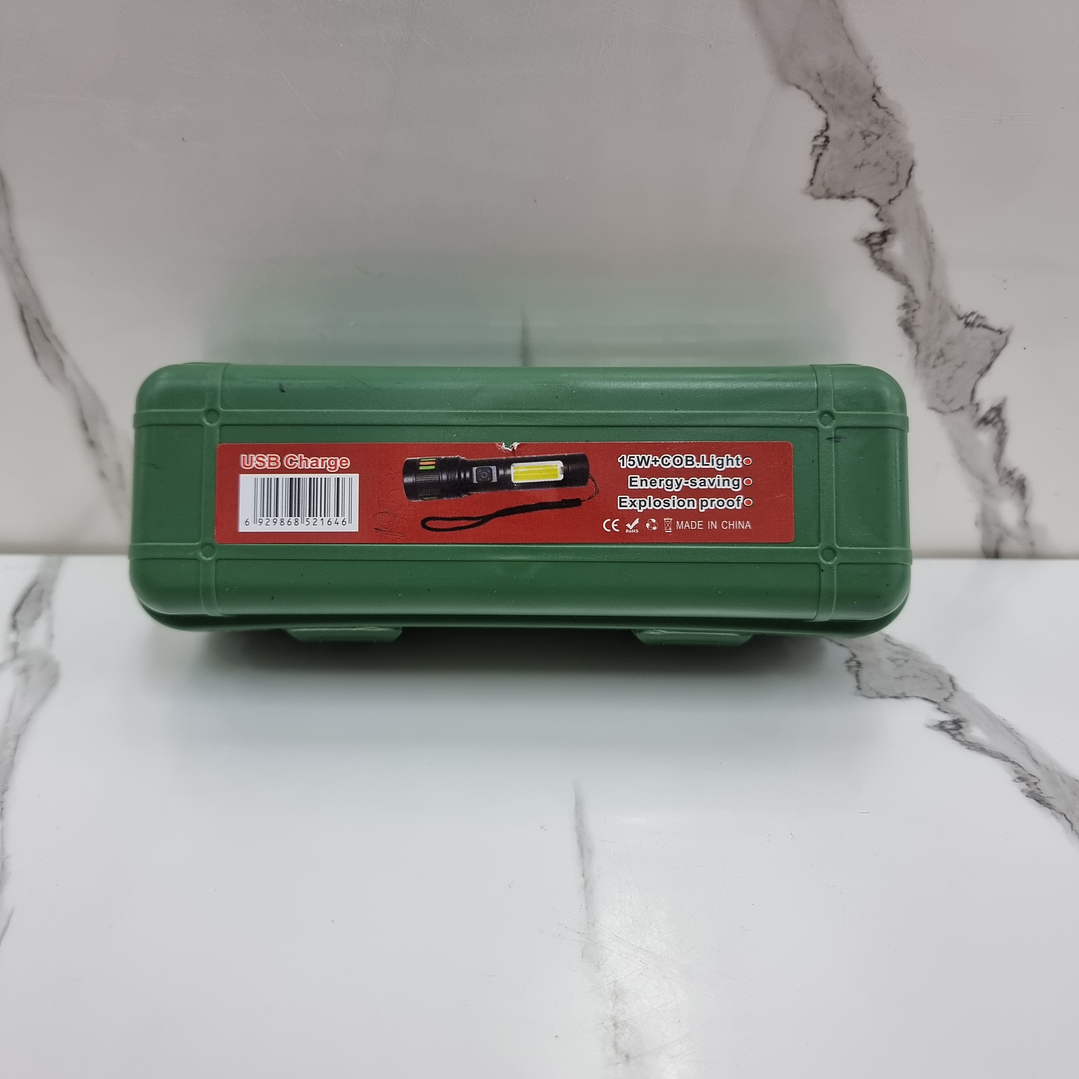 LINTERNA CAJA VERDE GRANDE  1