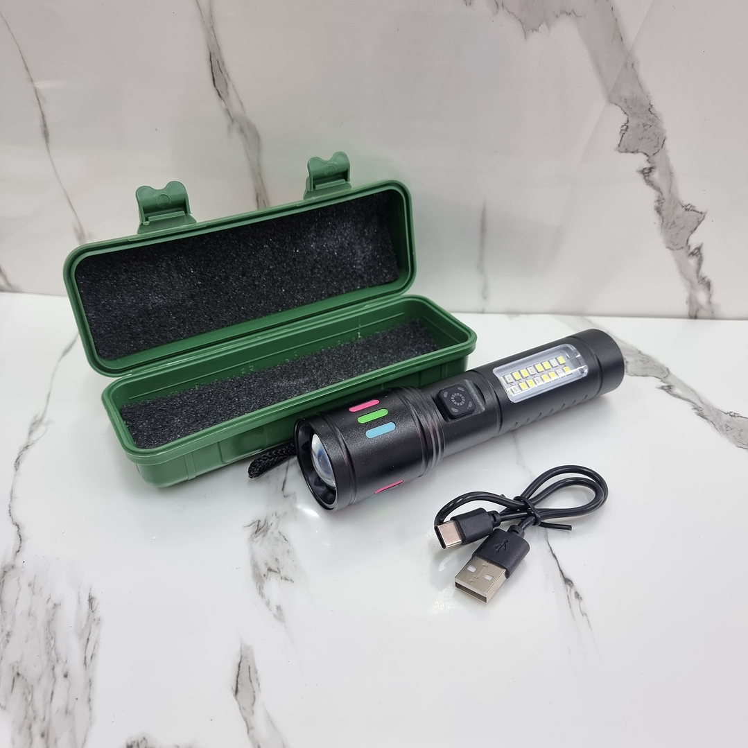 LINTERNA CAJA VERDE GRANDE  3