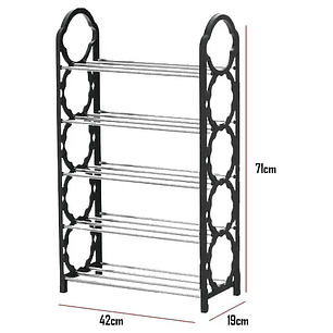 ZAPATERO 5 NIVELES 41×18×71CM