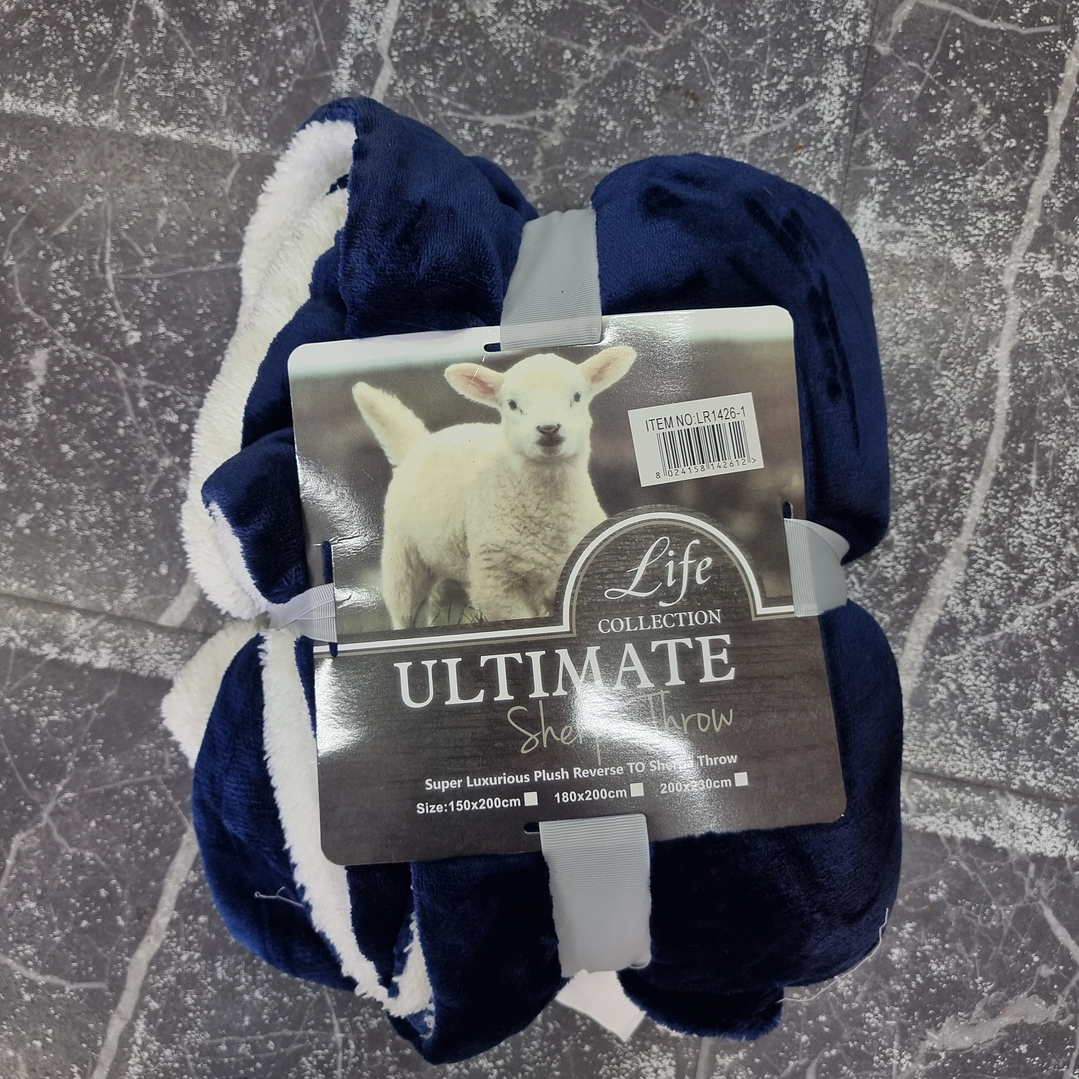 FRAZADA SHERPA 1.5P 2