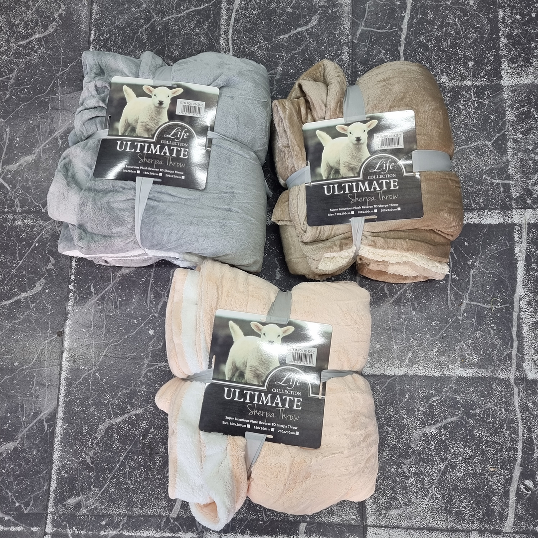 FRAZADA SHERPA 2P 1