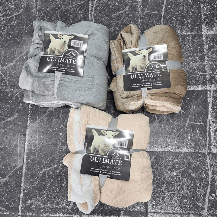 FRAZADA SHERPA 2P 1
