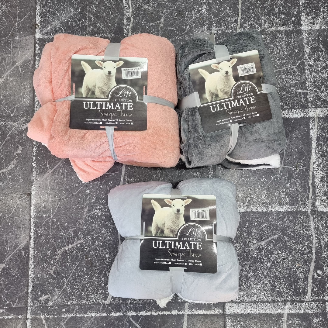 FRAZADA SHERPA 2P 3