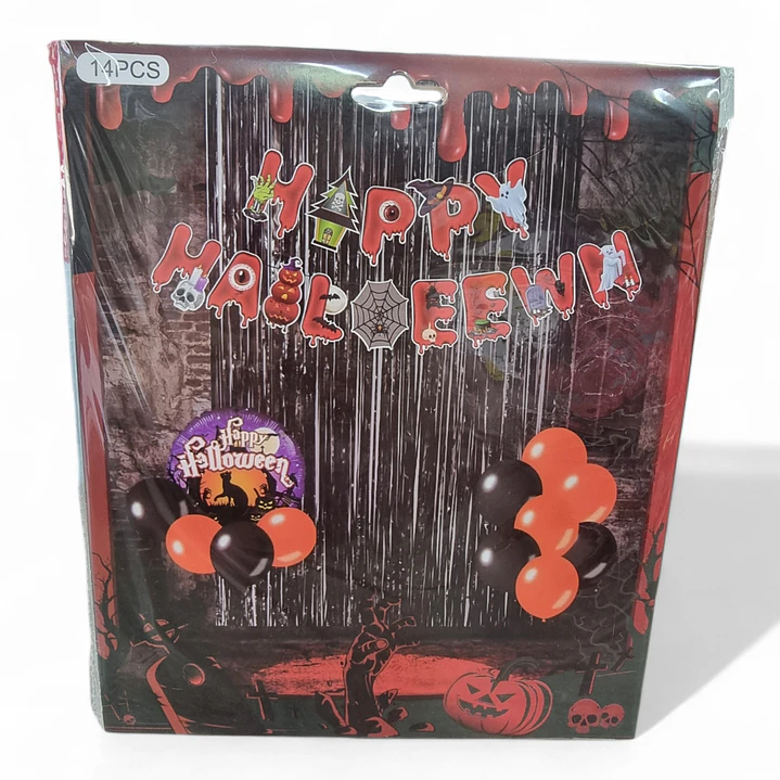 DECORACION HALLOWEEN 14PCS 1