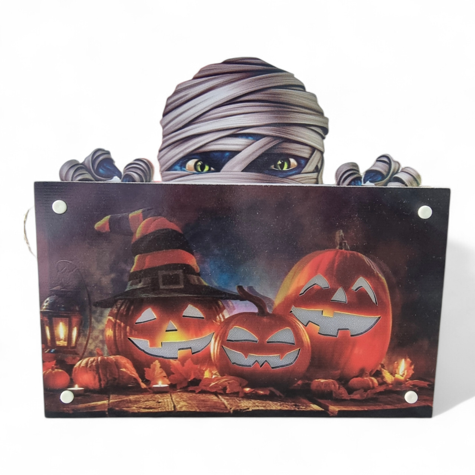 COLGANTE HALLOWEEN BRUJAS CON PIERNAS 67CM