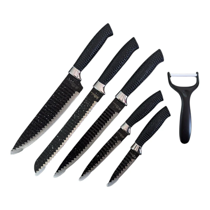 CUCHILLOS 6 PCS  2