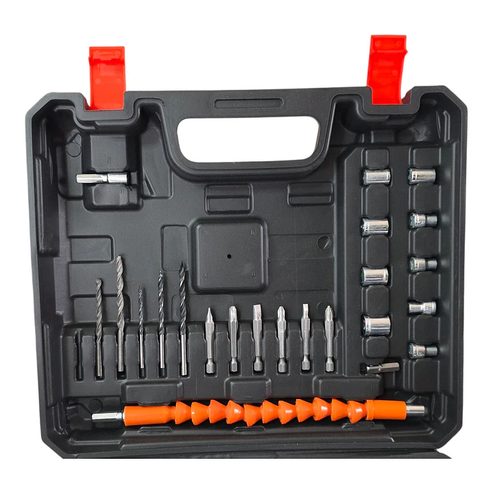 TALADRO INALAMBRICO NEGRO 4