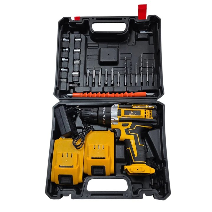 TALADRO INALAMBRICO AMARILLO 1