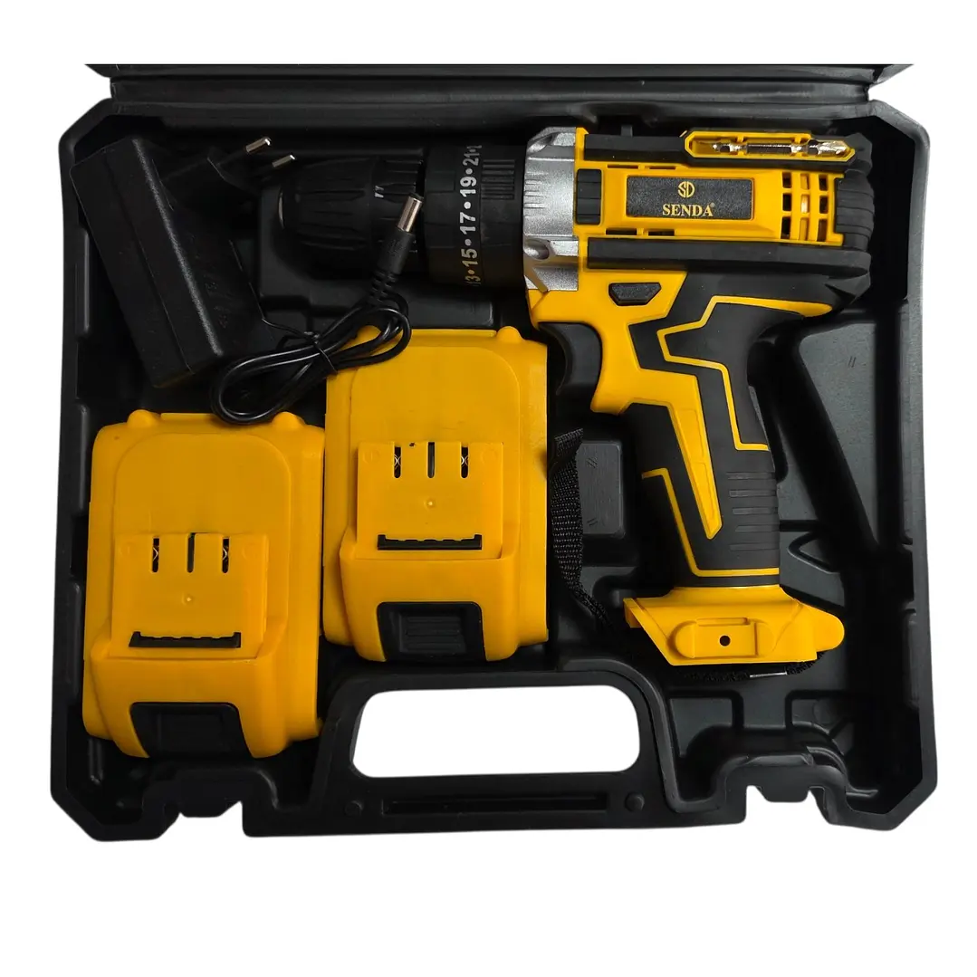 TALADRO INALAMBRICO AMARILLO 4
