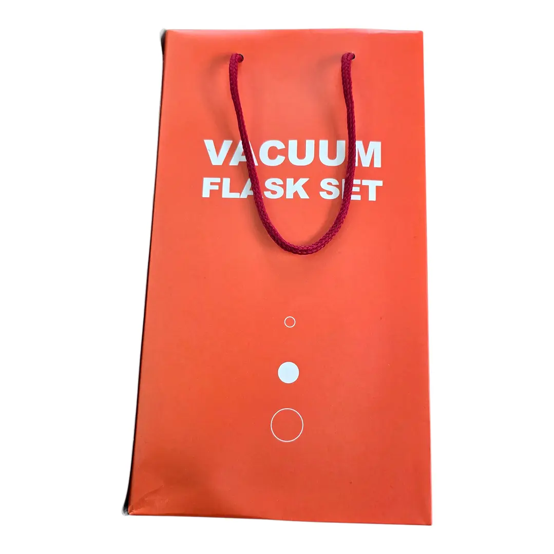 TERMO CON TAZAS ROJO 2