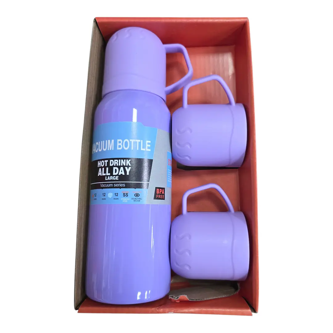 TERMO CON TAZAS ROJO 4