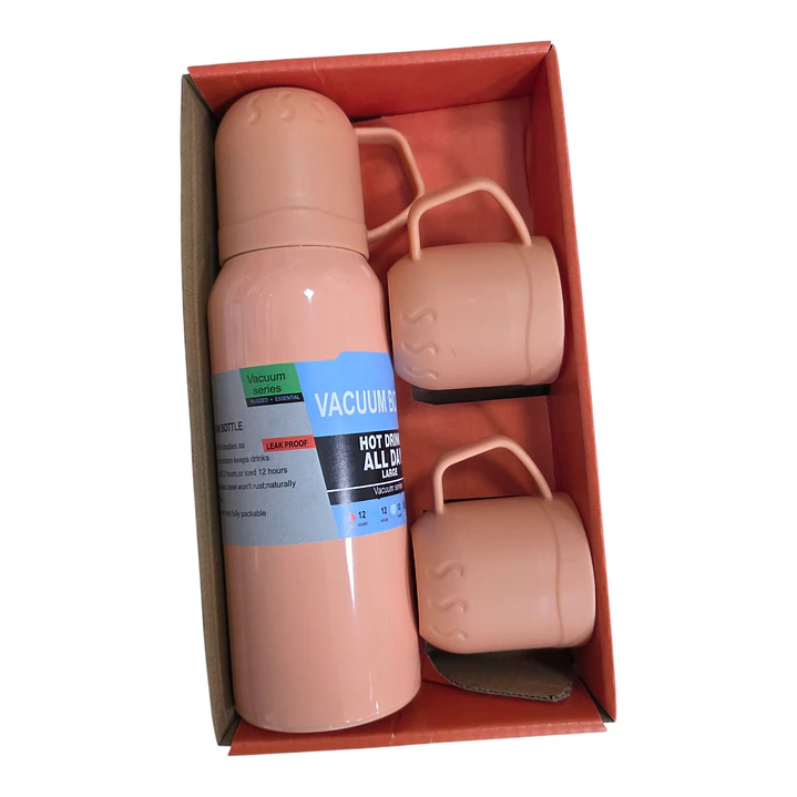 TERMO CON TAZAS ROJO 5