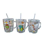 VASO VIDRIO KAWAII 400ML - Miniatura 1
