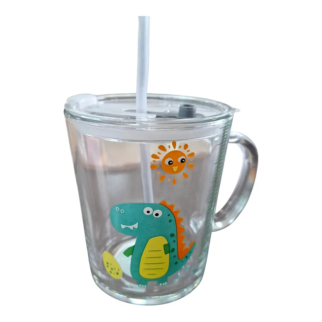 VASO VIDRIO KAWAII 400ML 3