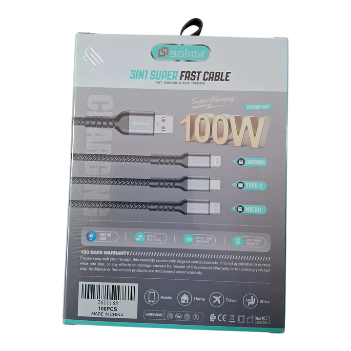 CABLE 3 EN 1 2