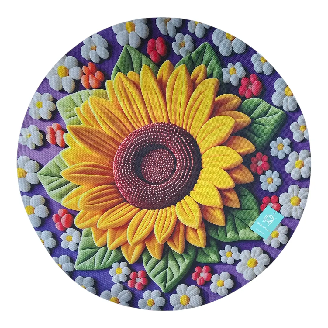 ALFOMBRA FLORES 60CM 2