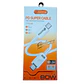 CABLE TIPO C NARANJA  - Miniatura 1