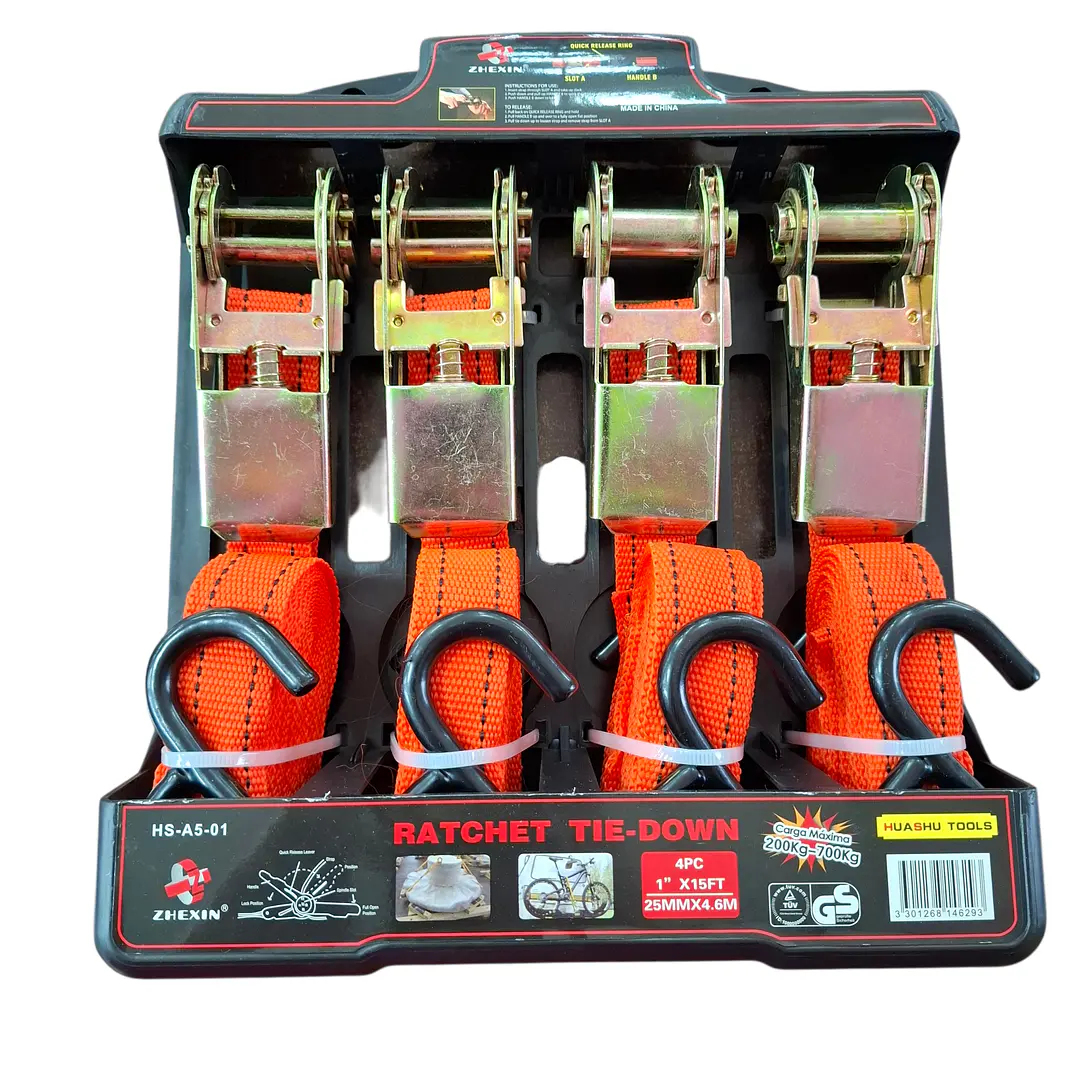 SET 4 ESLINGA METAL 4.5 1