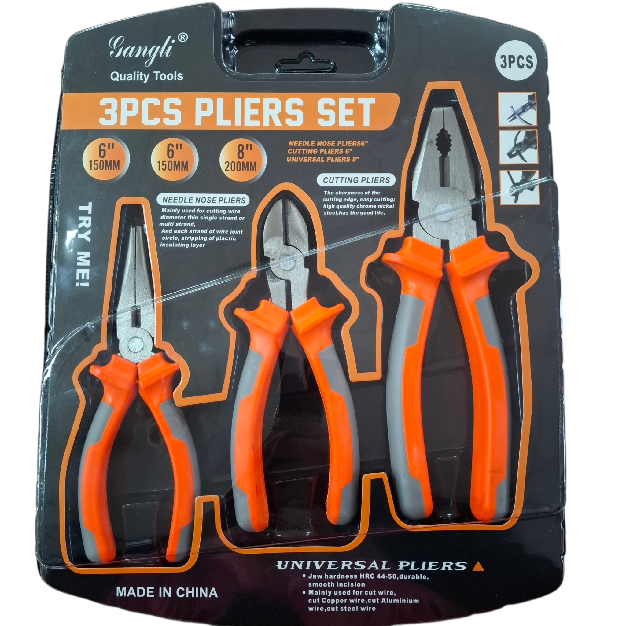 ALICATES 3 PCS