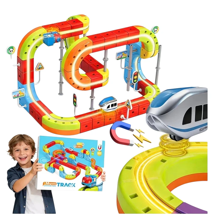 PISTA MAGNETICA 124PCS 2