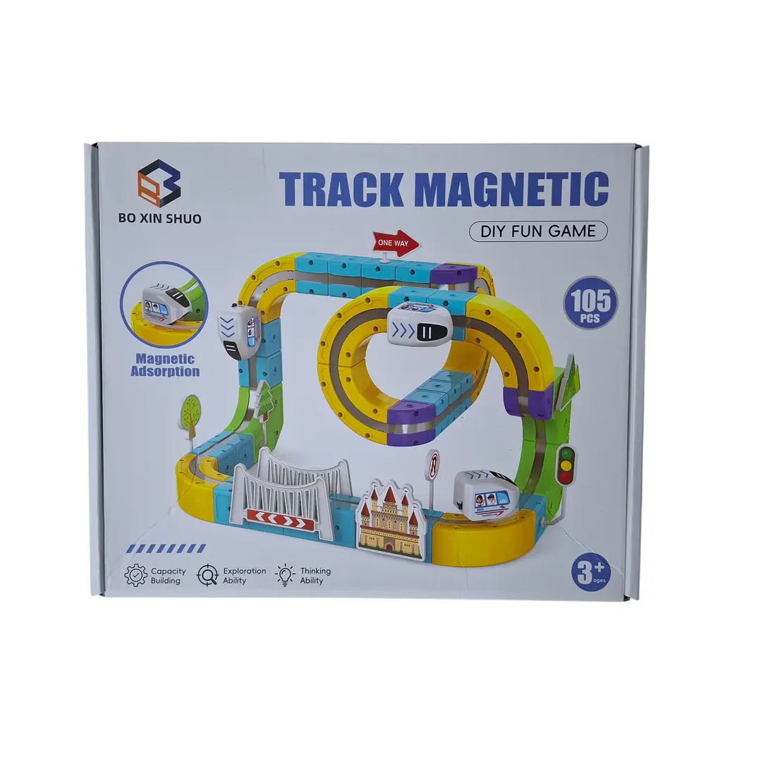 PISTA MAGENTICA 105PCS 1