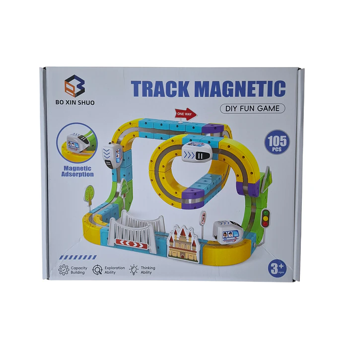 PISTA MAGENTICA 105PCS 1