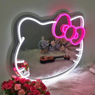 ESPEJO LED HELLO KITTY