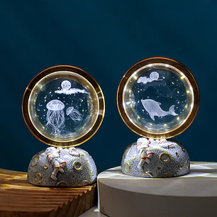 BOLA DE CRISTAL 3D