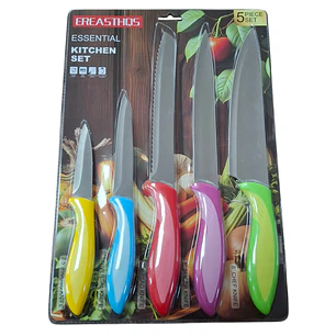 SET DE CUCHILLOS 5PCS
