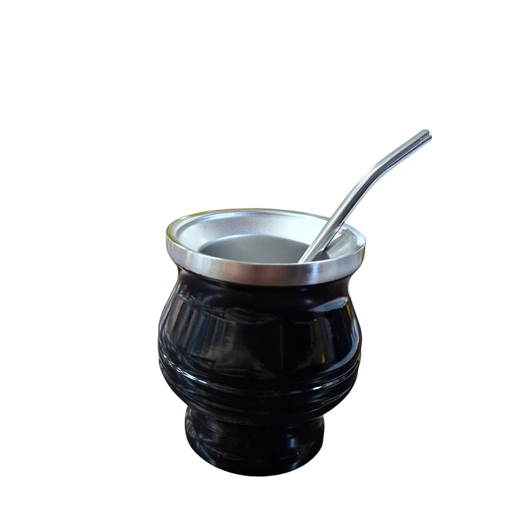 MATE 180ML + BOMBILLA 2