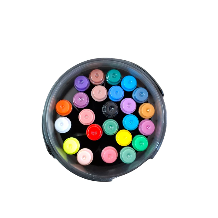 POTE MARCADOR ACRILICO 24PCS 2