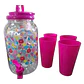 JARRA 3.8L + VASOS  - Miniatura 3