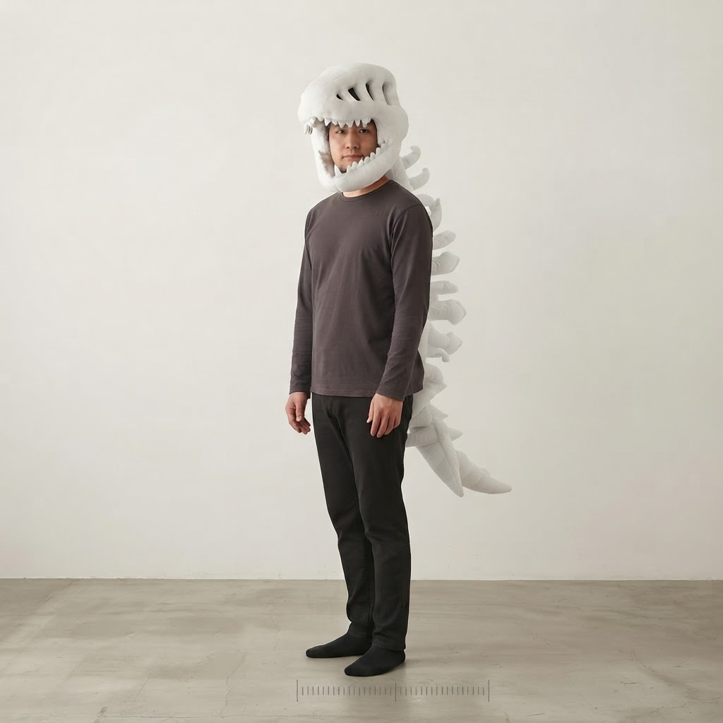 ESQUELETO TIREX 120CM