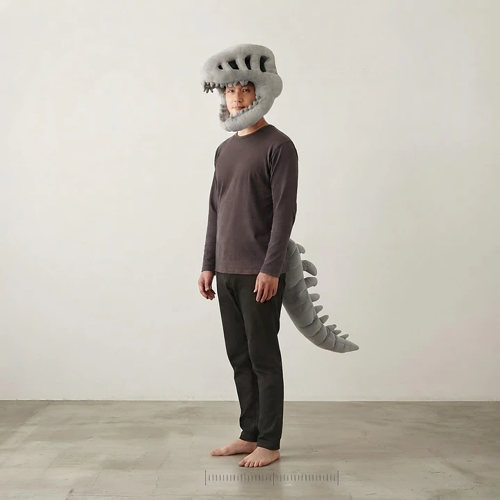 ESQUELETO TIREX 120CM 2