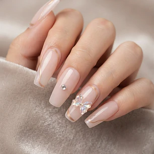 UÑAS POSTIZAS LISAS 12PCS