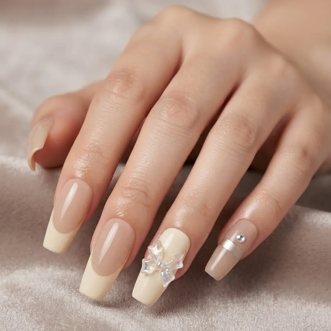 UÑAS POSTIZAS LISAS 12PCS 5