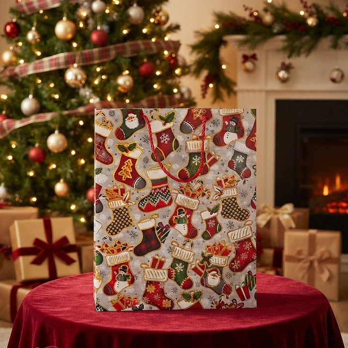 BOLSA NAVIDAD 30CM 2