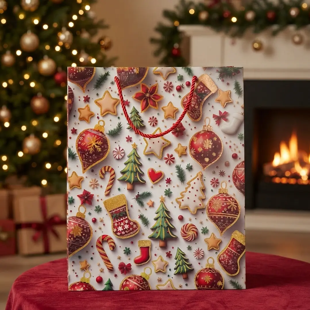 BOLSA NAVIDAD 30CM 3