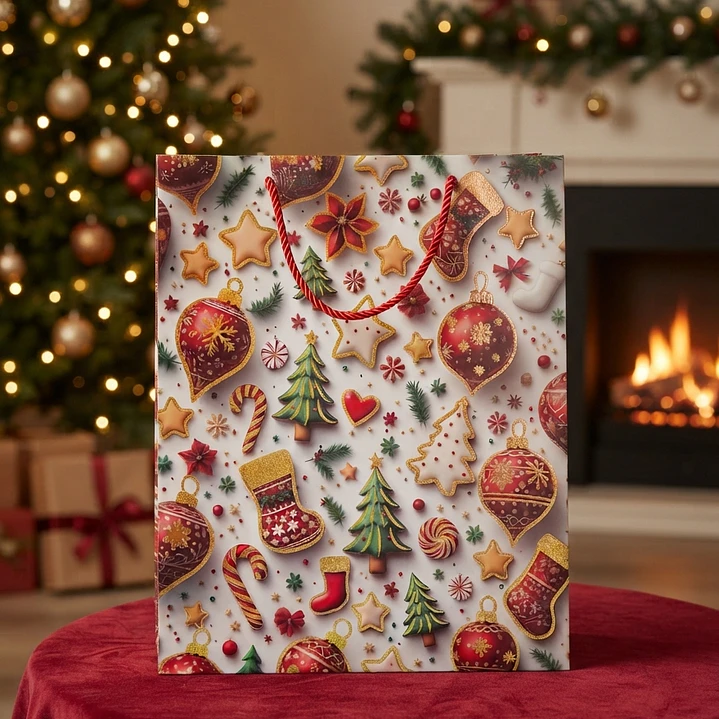 BOLSA NAVIDAD 30CM 3