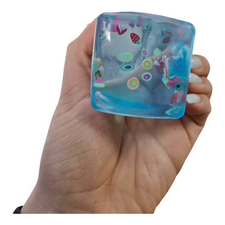 CUBO SQUISHY FRUTA 2