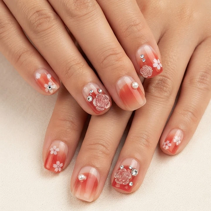 UÑAS POSTIZAS 24PCS 7