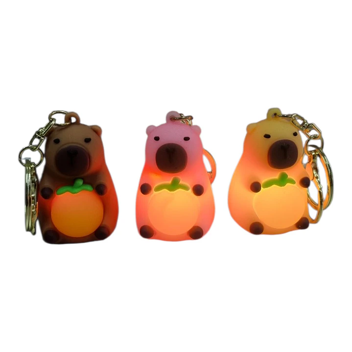 LLAVERO LED CAPIBARA 2
