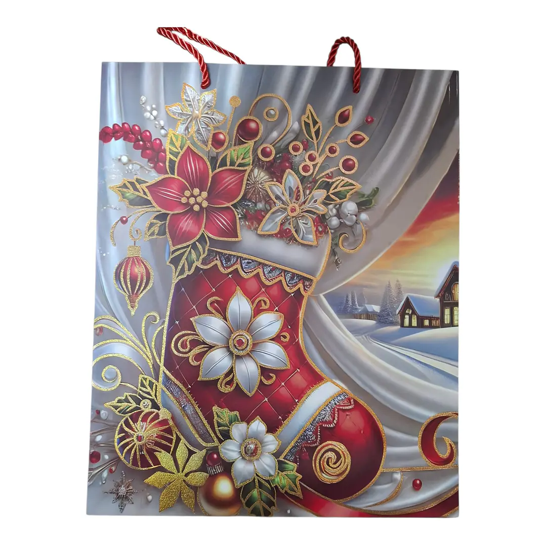 BOLSA DORADA 30CM 3