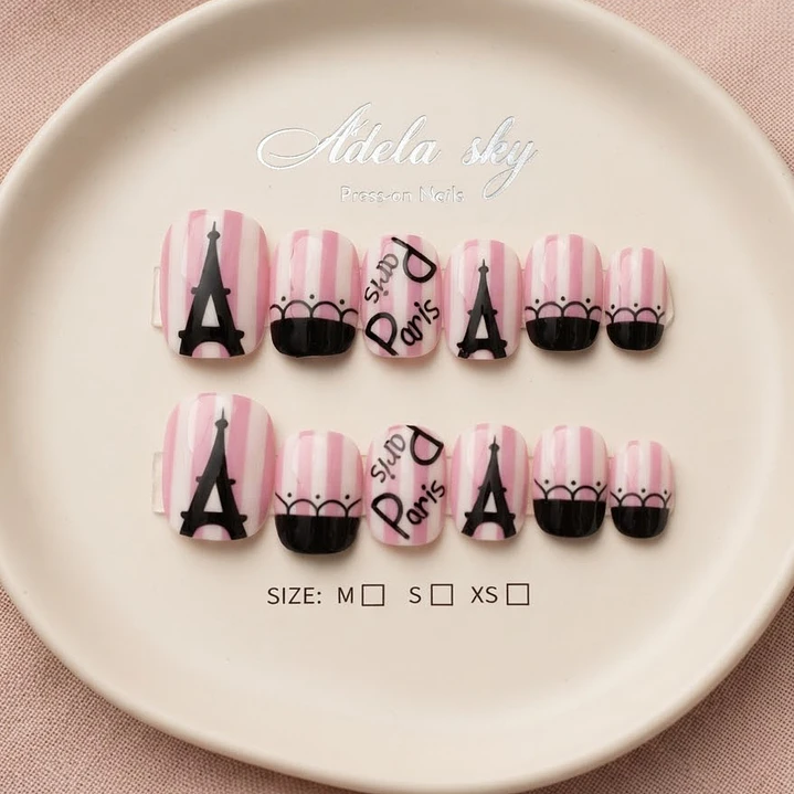 UÑAS NIÑA 12PCS 5