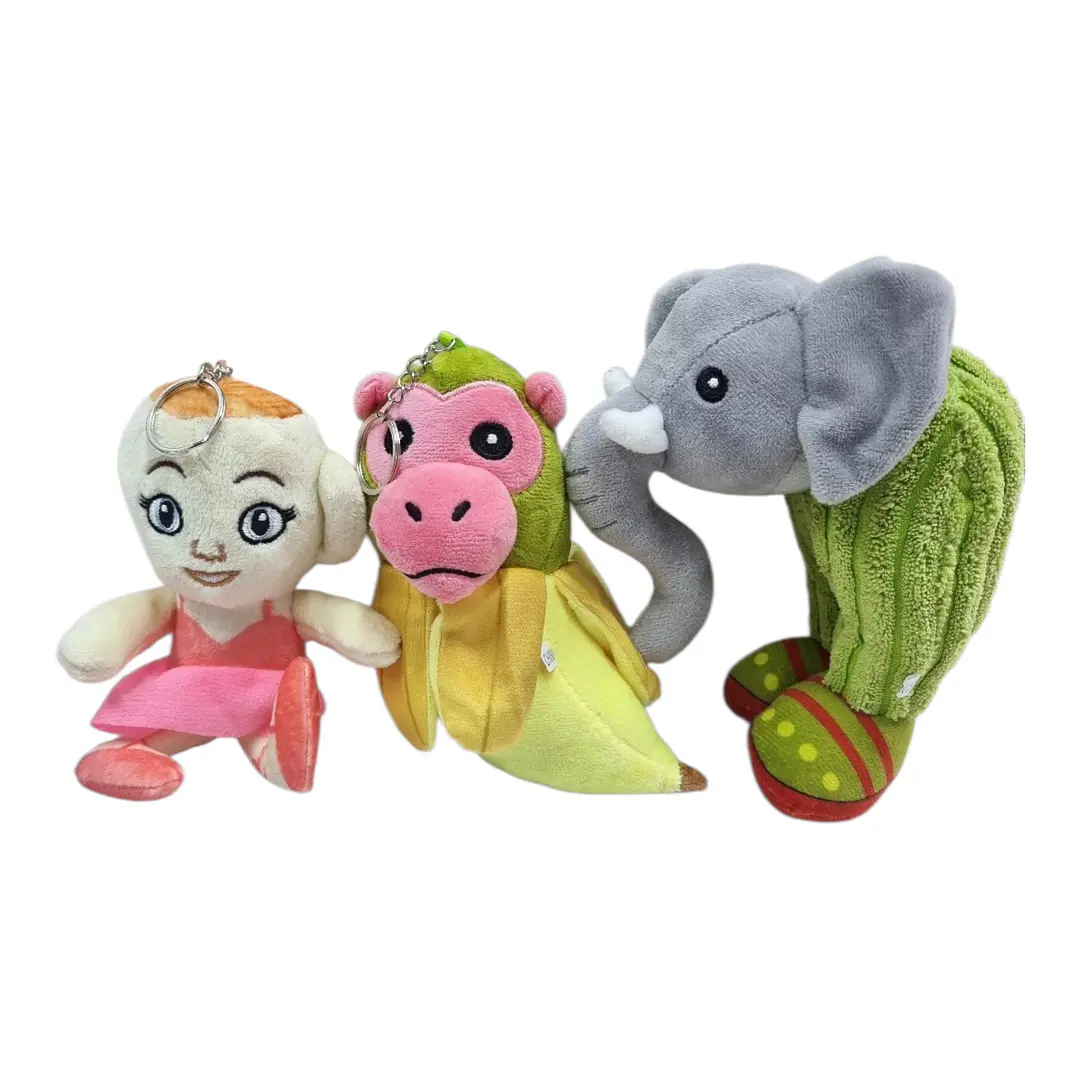 LLAVERO PELUCHE BRAINROT 1