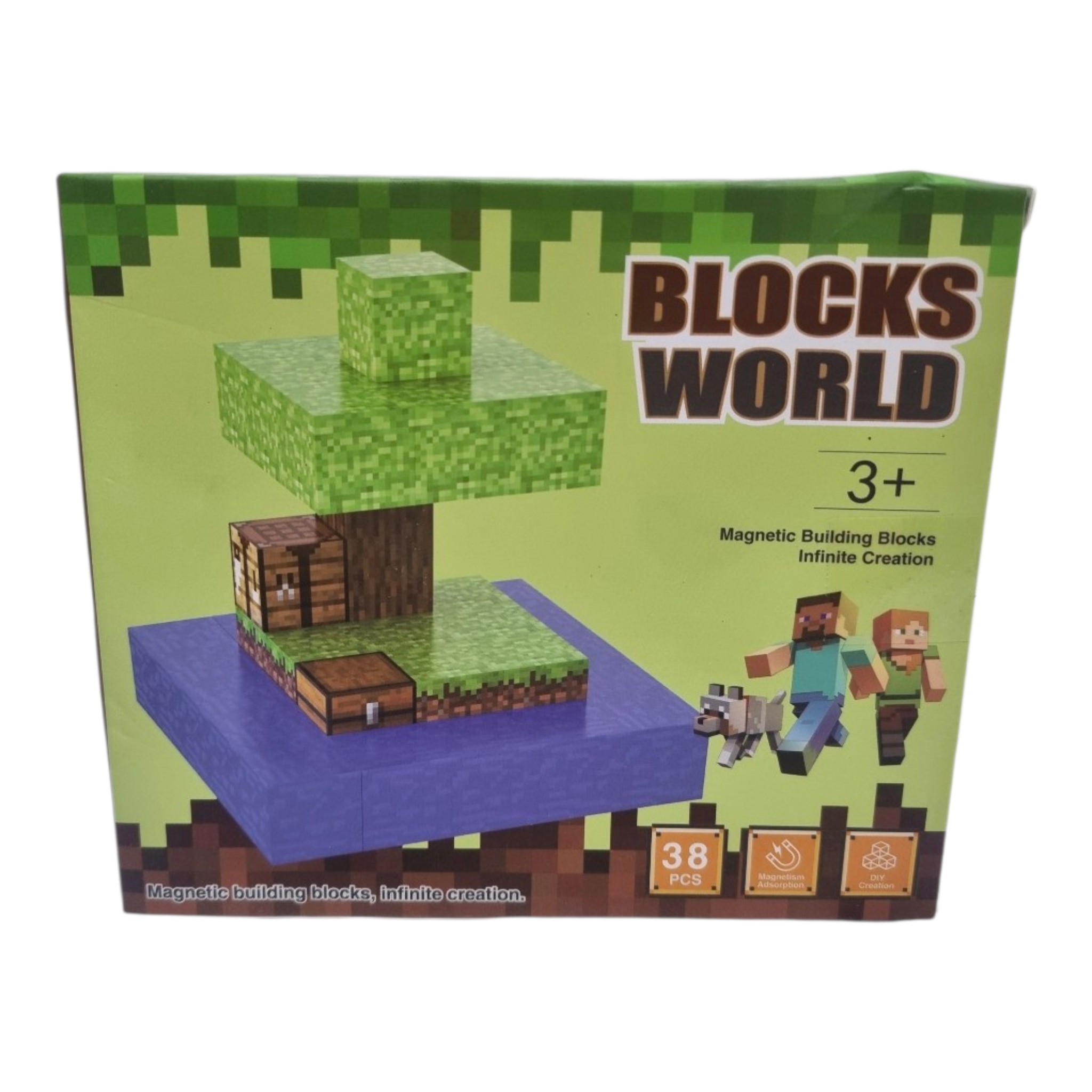 BLOCKS WORLD 38PCS