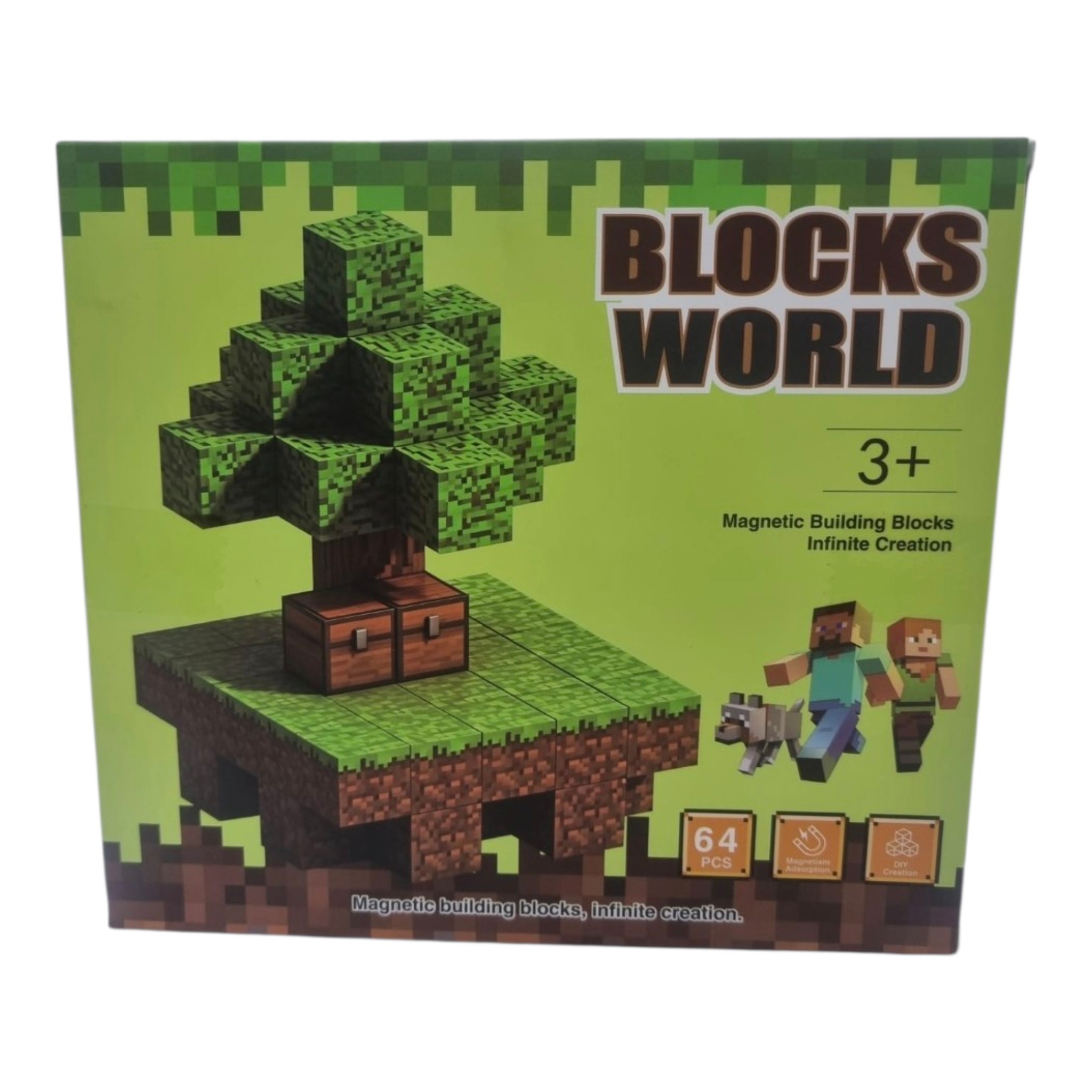 BLOCKS WORLD 64PCS