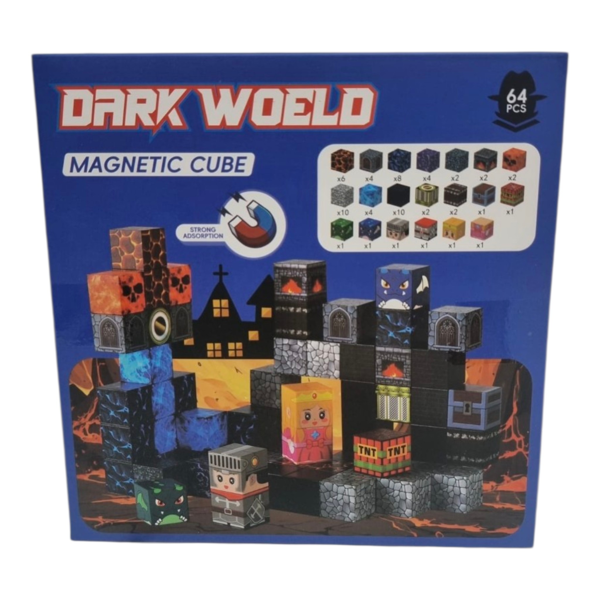 DARK WOELD 64PCS