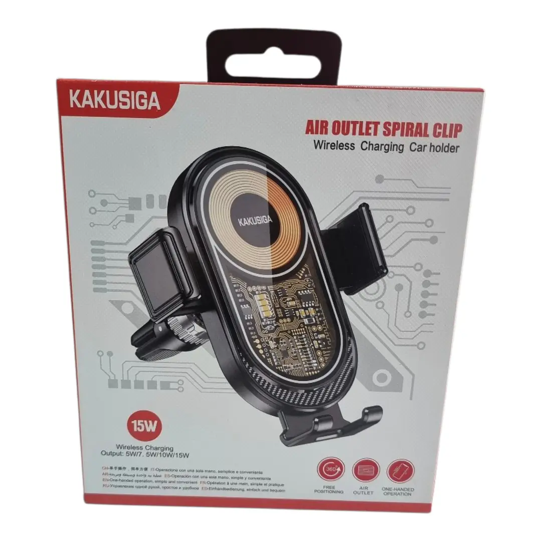 SOPORTE CON CARGADOR PARA AUTO 1